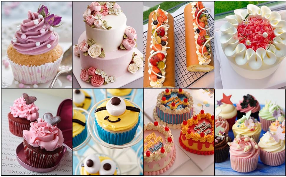 10pcs Grosse Douille Patisserie Professionnelle Grosse Douille Cannelée