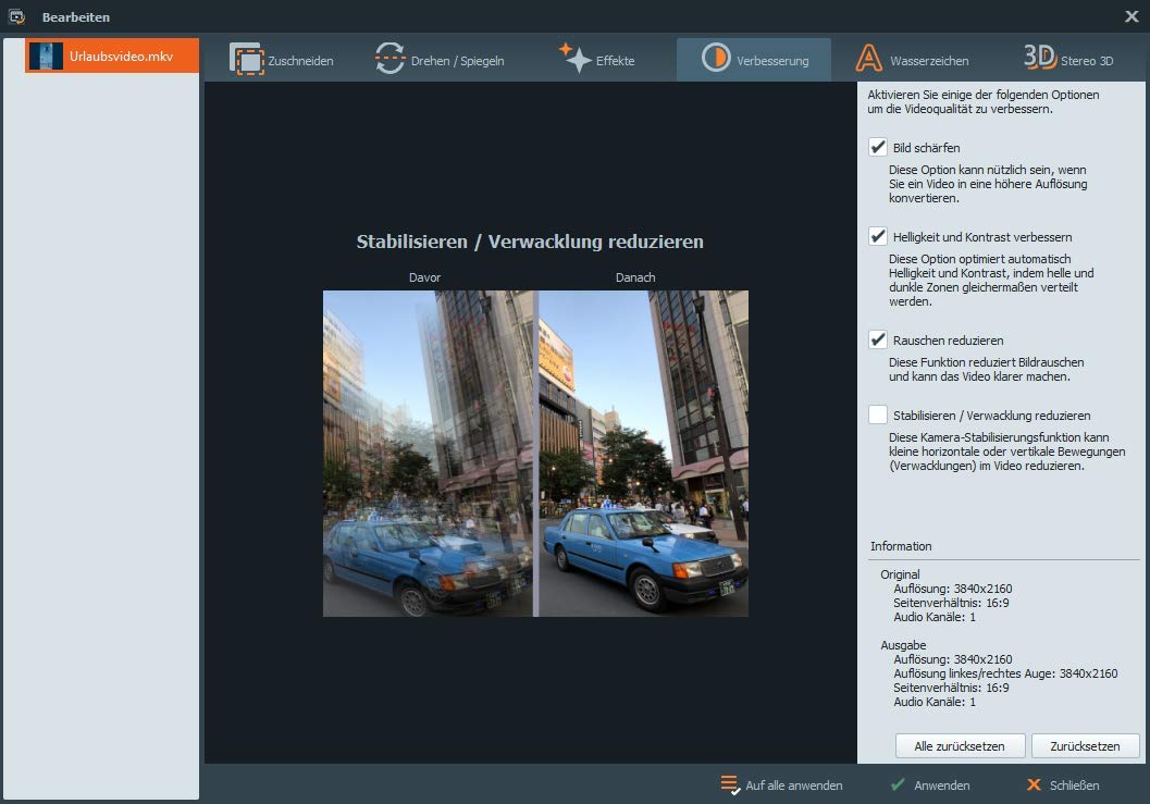AVCHD Video Converter - Bearbeitung, Konvertierung für über 50 Formate in jedes beliebige Video und Audio Format - für Win 11, 10 / 8.1 / 8 / 7