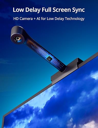 Miniatura 3 de Ailofy Smart TV LED Backlight with Camera for 40-50 inch Screens, 7.87ft LED Strip Lights Sync to Screen& Music, Color Changing Lights for TV