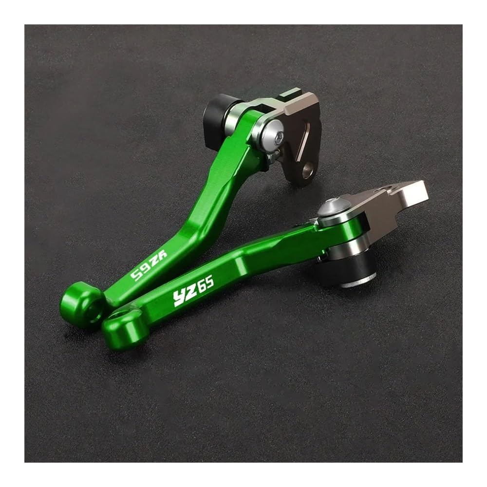 Mlioju Green L Motorcycle Clutch Lever For Yz65 Yz 65 2018-2024 Motorcycle Motorbike Dirtbike Dirt Pit Bike Motocross Perch Pivot Brake Clutch Levers