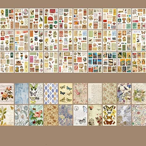 300 Washi Sticker Set Für Bullet Journal & Scrapbooking - Bunte DIY Aufkleber
