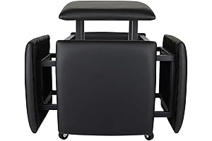 5 in 1 Nesting Ottoman Cube Chair: Ultimate Comfort and Functionality for Any Space