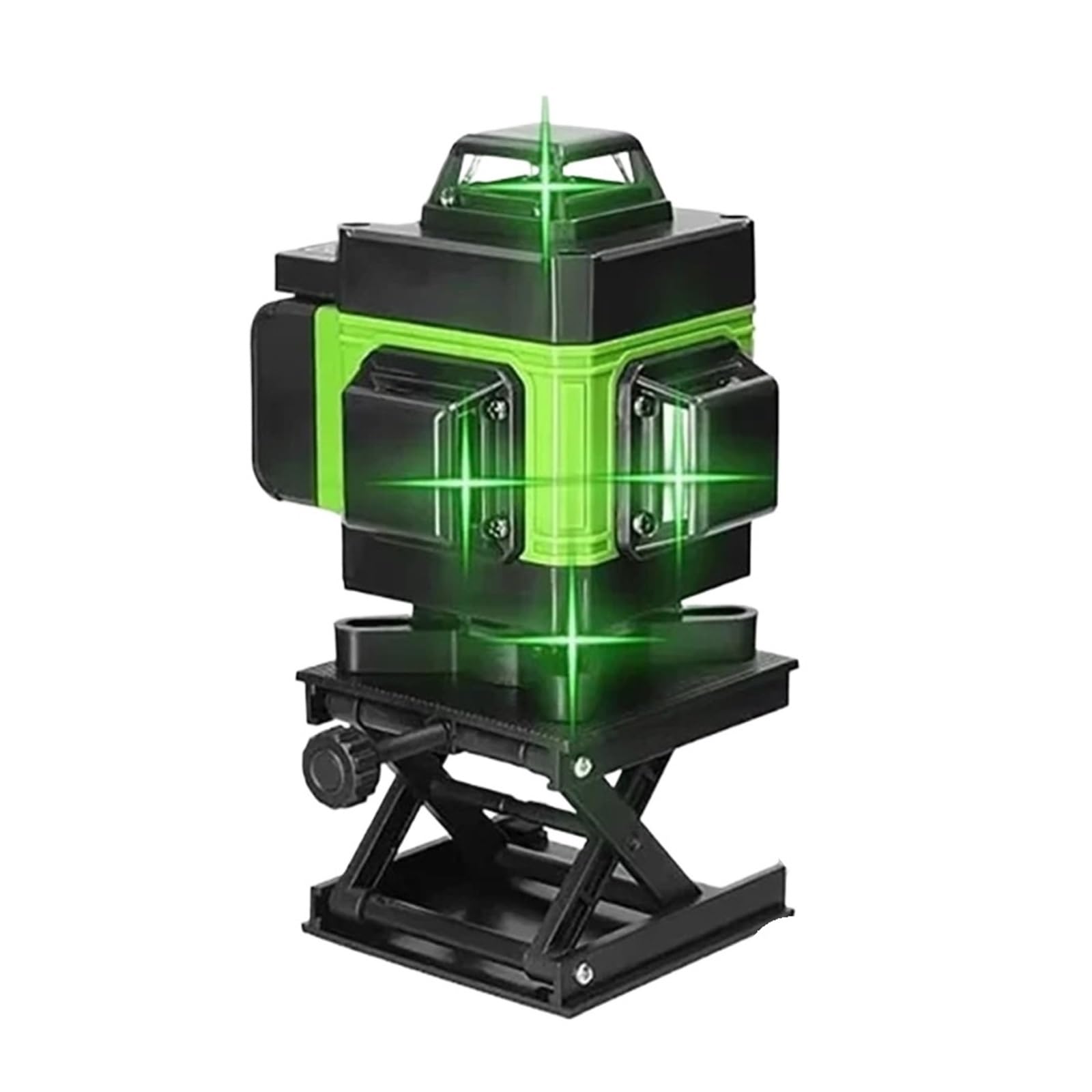 Livello laser, Livella Laser Verde A 16 Linee Strumento A Croce Autolivellante A 360° Misurazione Orizzontale Verticale Per Edilizia E Fai Da Te,per la lavorazione del legno