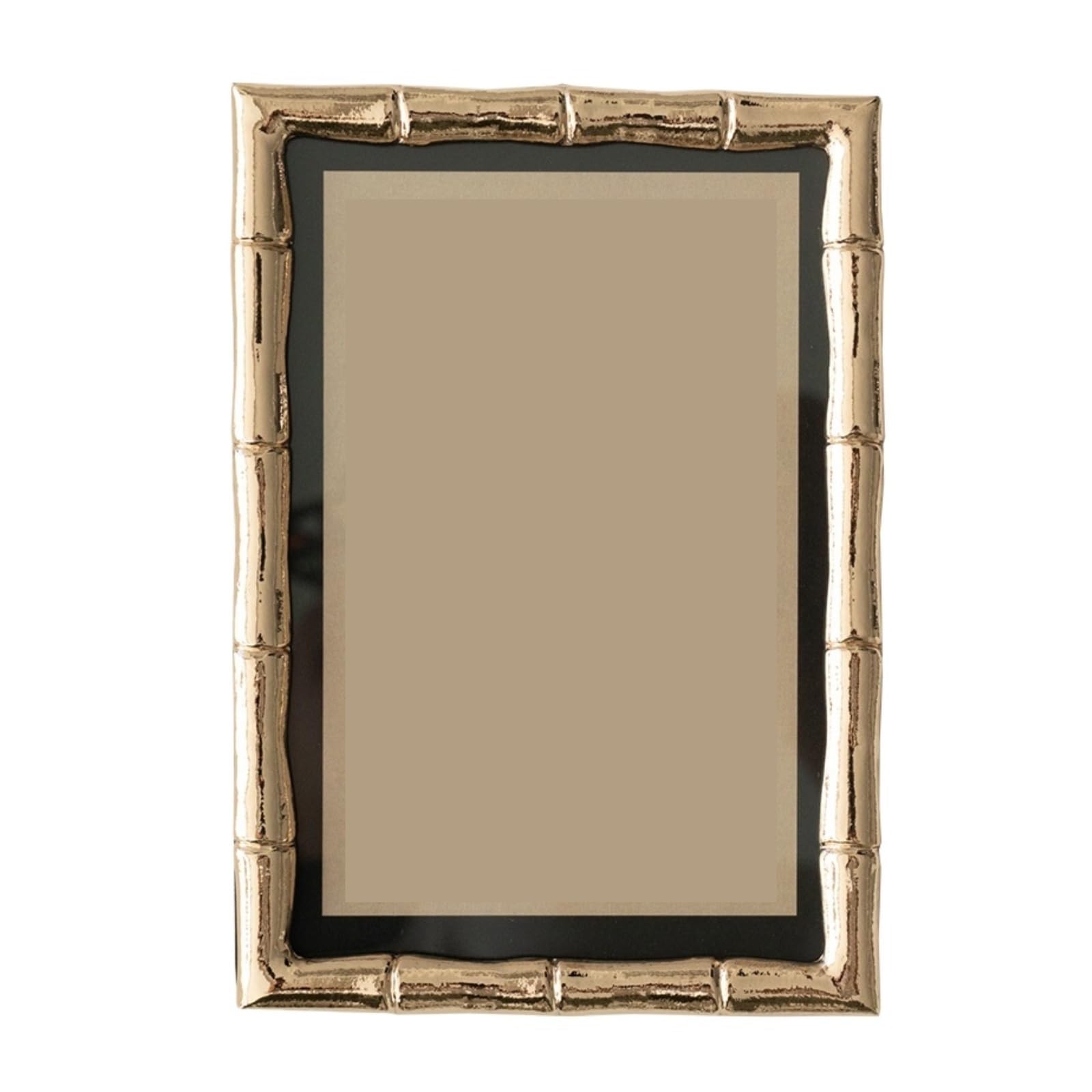 Photo Picture Display Frame Simple Photo Frame Metal Tabletop Decorative Portrait Framing Living Room Decoration(Gold,6inch)