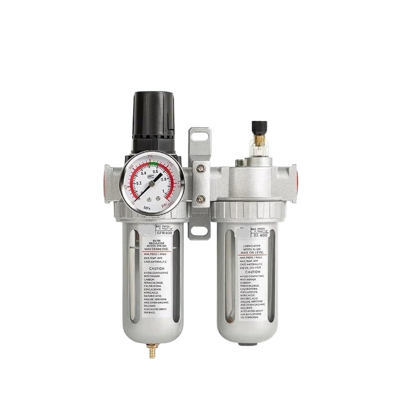 Séparateur huile-eau SFC300 prévient la rouille et purifie votre air comprimé
