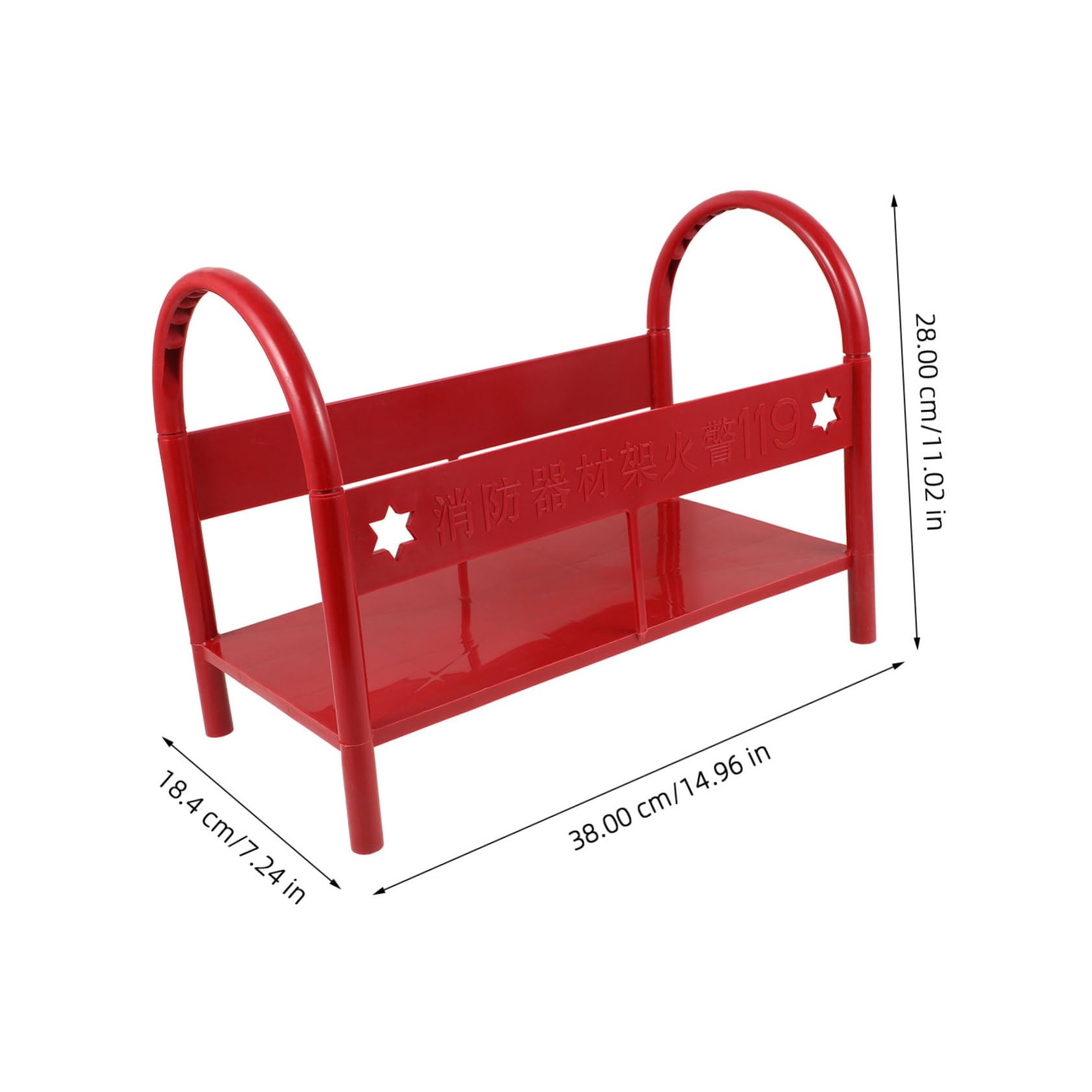 Ciieeo Base Para Extintor De Incendios De Plástico Para 3-5 Kg Soporte Compacto y Estable Para Extintor Doméstico Portátil Kit De Montaje Seguro