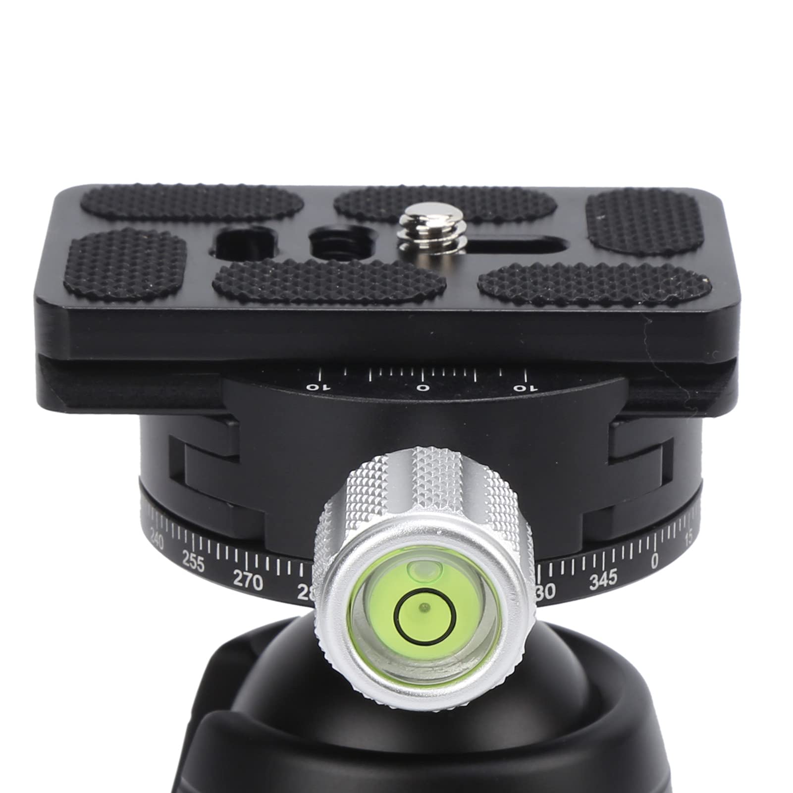 Testa a sfera per treppiede per fotocamera reflex panoramica a 720°, testa a sfera professionale in lega di alluminio con piastra a sgancio rapido, testa a sfera video girevole a