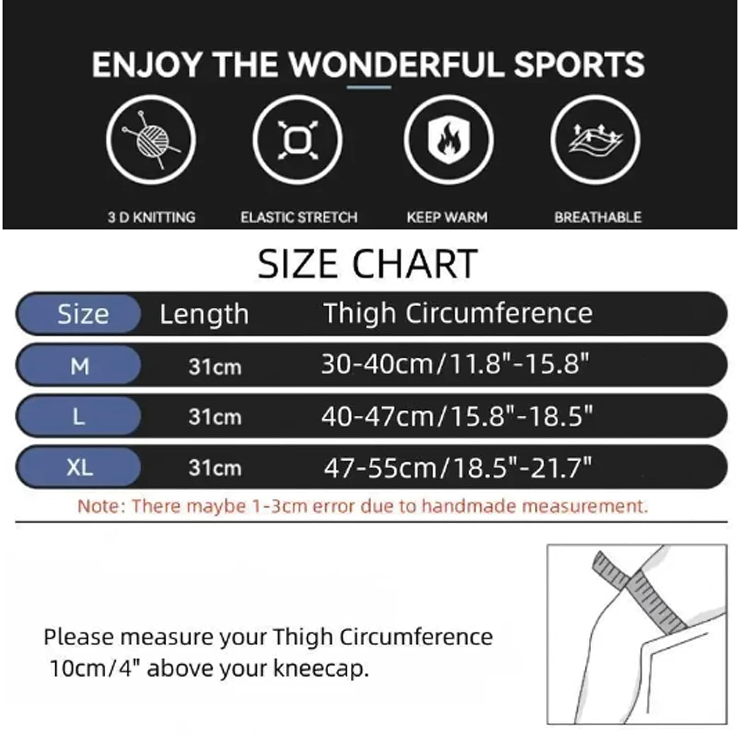1 Pair Sports Knee Pads Pressurized Elastic Knee Support Fitness Volleyball Joint Pain Orthopedic Compression Knee Pad