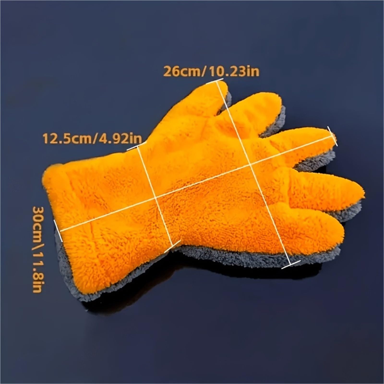 Guante Lavado Coche 10 Toallas de Microfibra for pulir y Lavar, Guantes Lana Coral for Lavado Coches, Accesorios Limpieza
