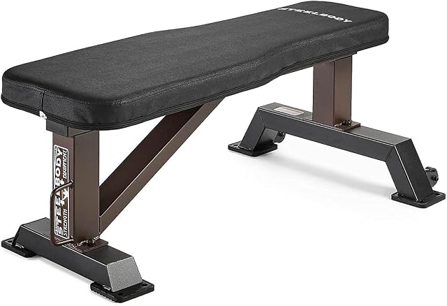 SteelBody By Marcy STB-10101 Flat Weight Bench - Lifetime Frame Warranty