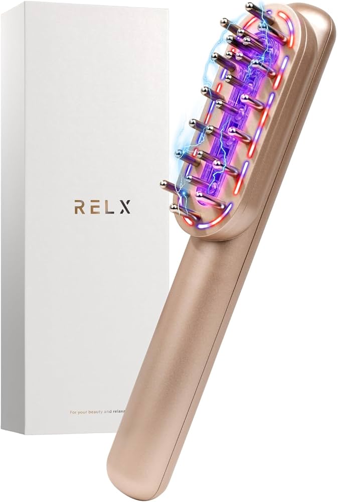 RELX スカルプ電動ブラシ　&EMS 楽天市場】【期間限定☆20%OFFクーポン有】 電気ブラシ 頭皮