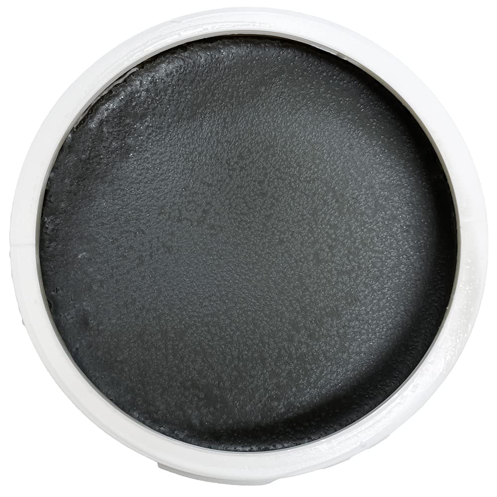 Grasso per Zoccoli Cavalli 1 lt, Nero, unguento per crescita riparazione protezione e cura dello zoccolo dei cavalli, stalloni, puledri, fattrici, pony, shetland, asini, 100% Made in Italy