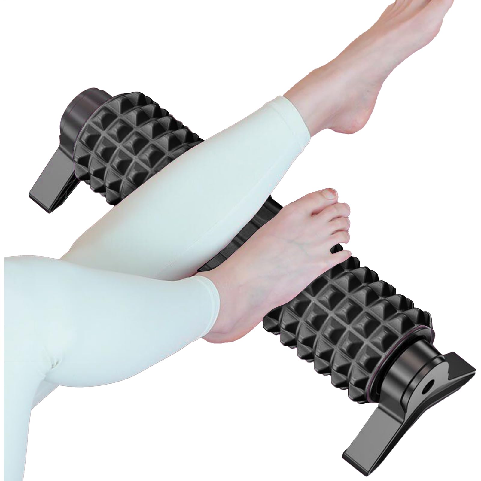 Yoga Faszienrolle Feste Ausführung Für Rollen Dehnen Und Strecken | Muskelmassageroller Und Yogasäule Für Pilates Training Regeneration Home Gym Rücken Beine Schultern Nacken