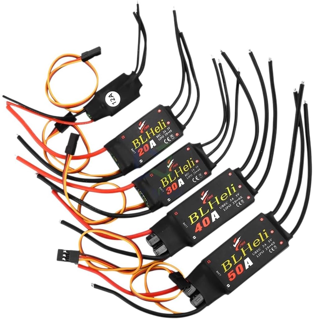 Blheli Brushless Esc 3A5V Motor Controller 12/20/30 40 50A with Ubec Suitable for Model DIY FPV Controller Control Drone New 2026 Electronic & Accessories