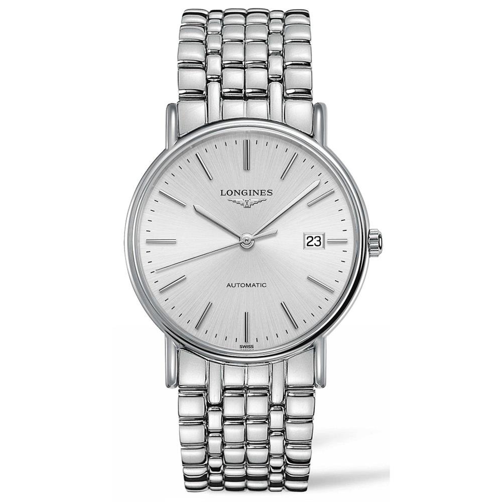 Longines Presence Stainless Steel Automatic Mens Watch L49214726