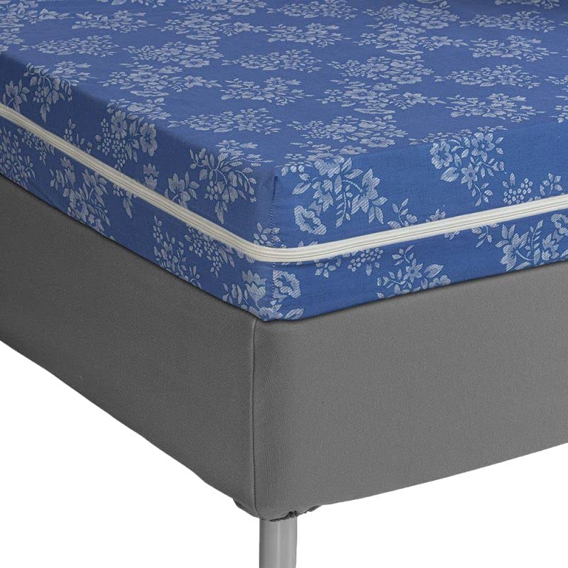Housse à Matelas intégrale - Rénove Matelas damassé (90 x 190 cm pour lit 1 Place)