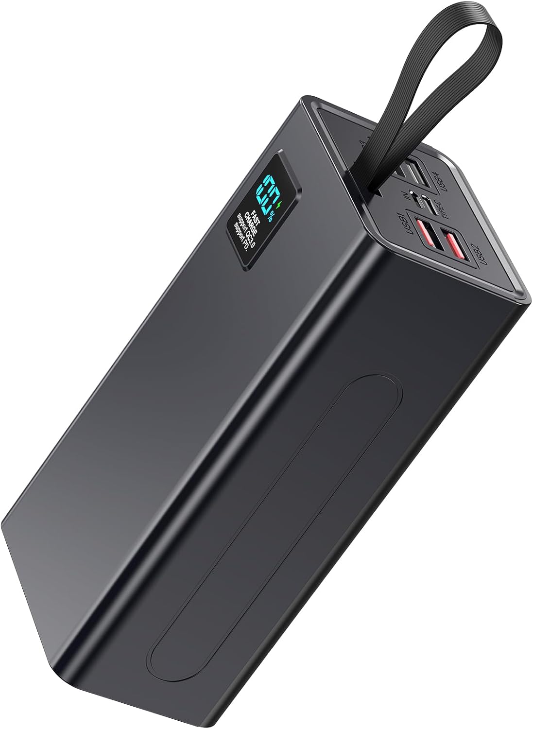 PowerBank Fast Charging Battery Pack 70000mAh, PD 30W & QC 3.0 Large Power Bank Fast Charging, USB C Portable Charger with 5 Outputs & 2 Inputs for iPhone iPad Travel Camping