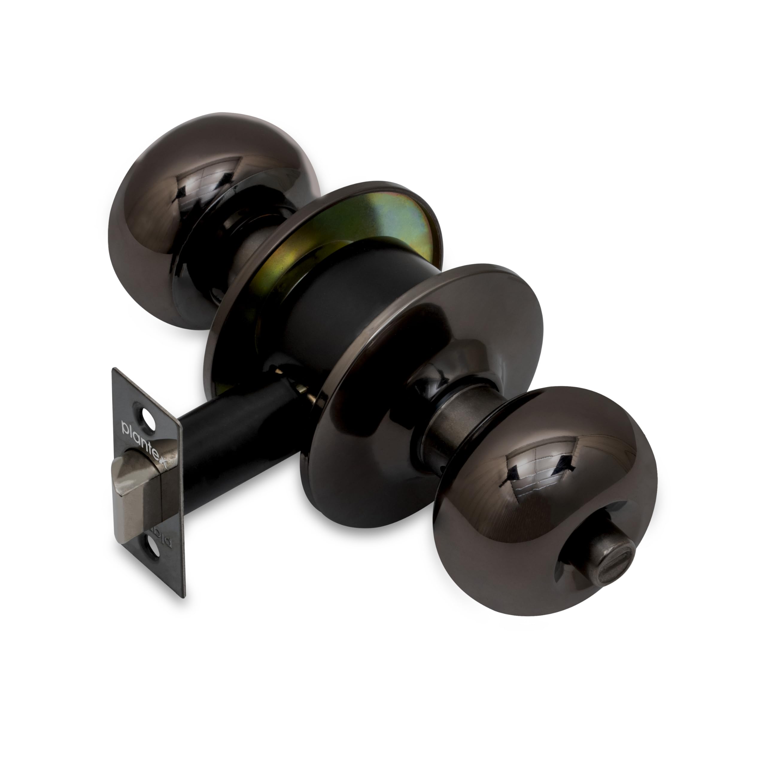 Plantex Bathroom Door Lock - Keyless Cylindrical Lock for Bathroom/Balcony/Tubular Door Knob/Handle (Without Key-Matt) — Amazon image 9
