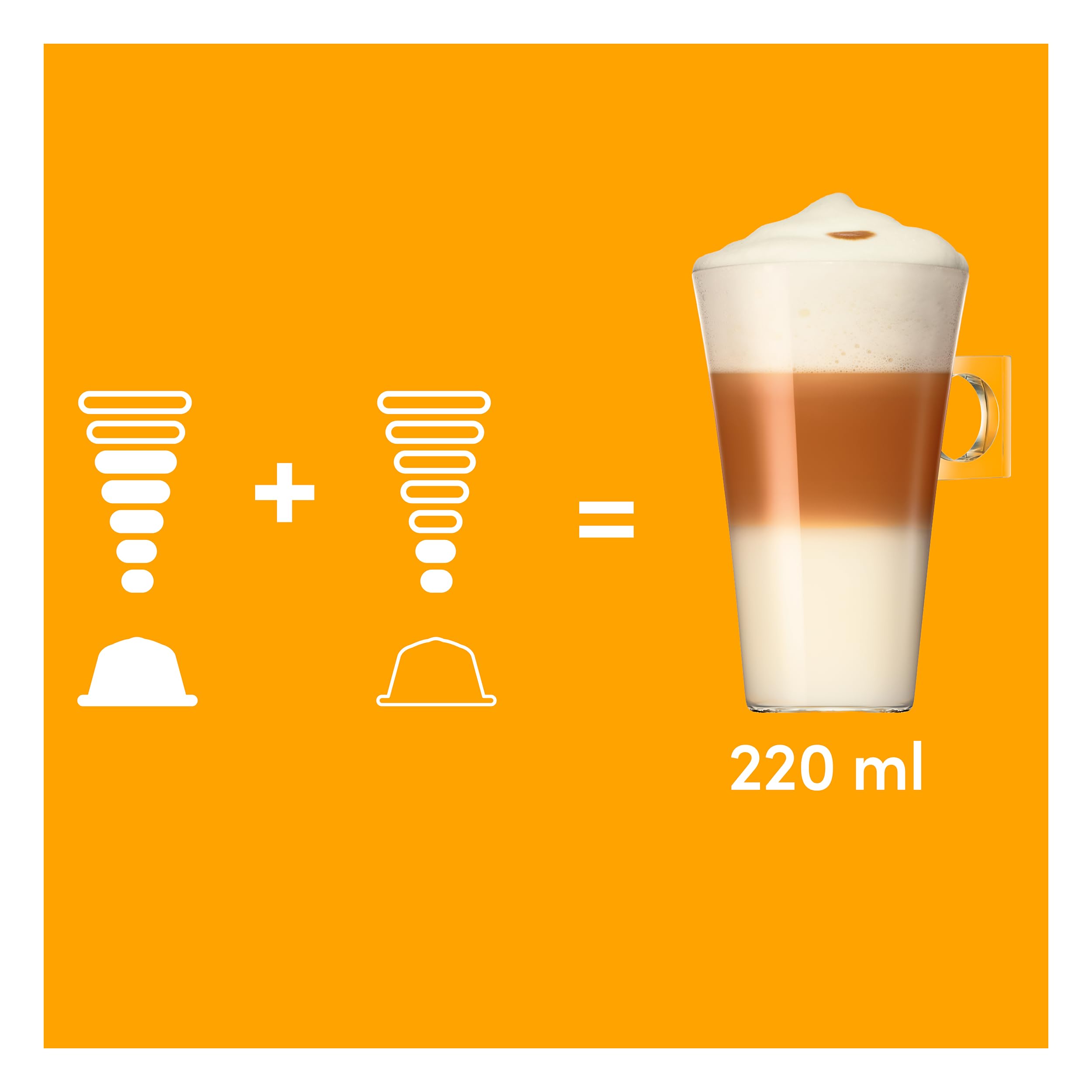 NESCAFÉ DOLCE GUSTO Latte Macchiato Kaffeekapseln (3 x 30 Kapseln)