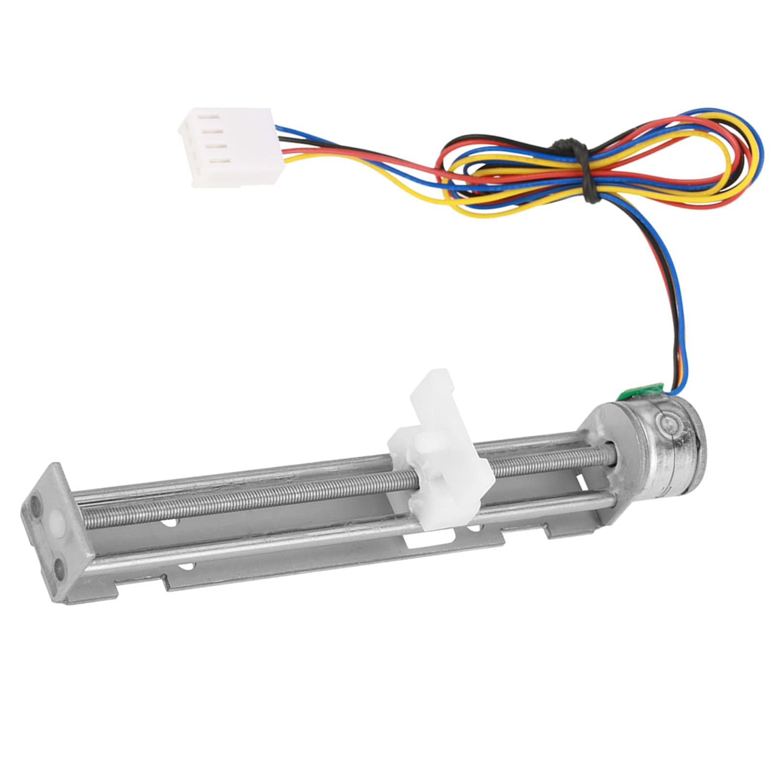 Moteur Pas à Pas DC 12V avec Pilote de Moteur Pas à Pas, Curseur de Vis de Moteur Pas à Pas Linéaire Vis Linéaire 80mm Curseur D'écrou Mini Rail de Guidage de Glissière Fil de