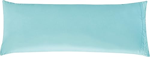 Miniatura 38 de Elegant Comfort Juego de fundas de almohada ultrasuaves de lujo de 2 piezas de microfibra de calidad egipcia de 1500 hilos, doble cepillado, Aqua