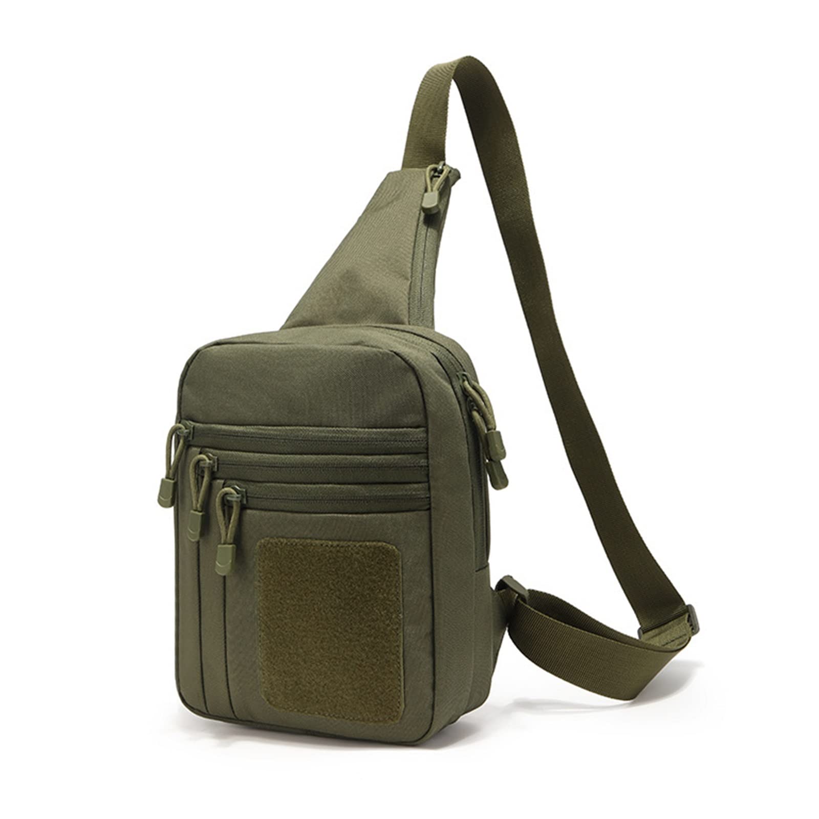 Chest bag for men Bag Shoulder Strap Bag Hunting Gun Holster Pouch Pistol Holder Case for Handgun Airsoft Adjustable Pack (Color : Dark blue)