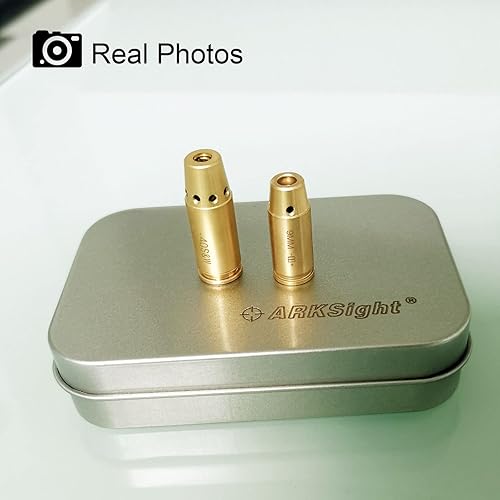 Vista 17 de Kit de visor láser, kit de visión de cámara de latón láser rojo para mira de rifle y pistola