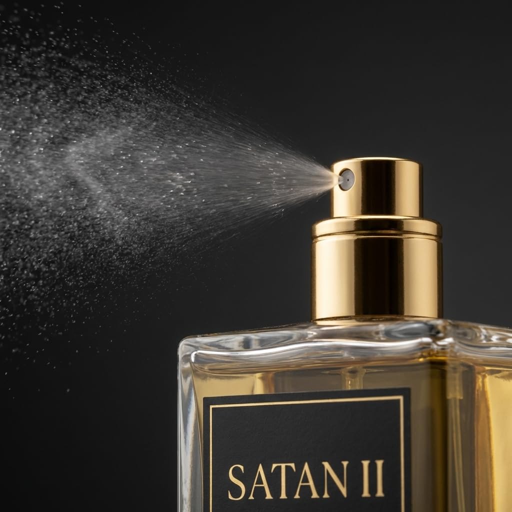 Satan II | Extrait de Parfum 50 ml – Unisex Duft – Oud Satin Mood – Rose, Oud & Vanille – Lang anhaltend