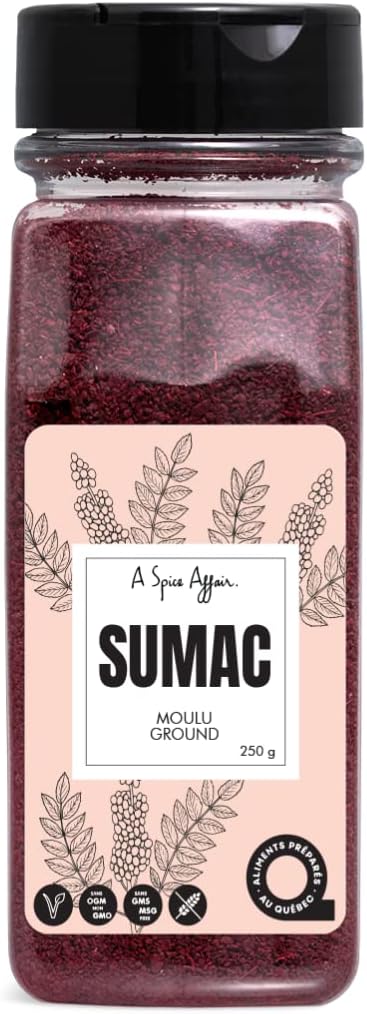A Spice Affair's Middle Eastern Sumac Spice - Herbs, Spice Blends & Seasonings (230 g)