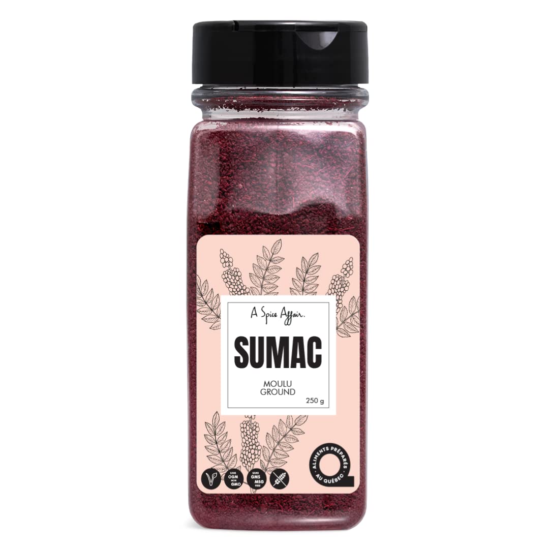 A Spice Affair's Middle Eastern Sumac Spice - Herbs, Spice Blends & Seasonings (230 g)