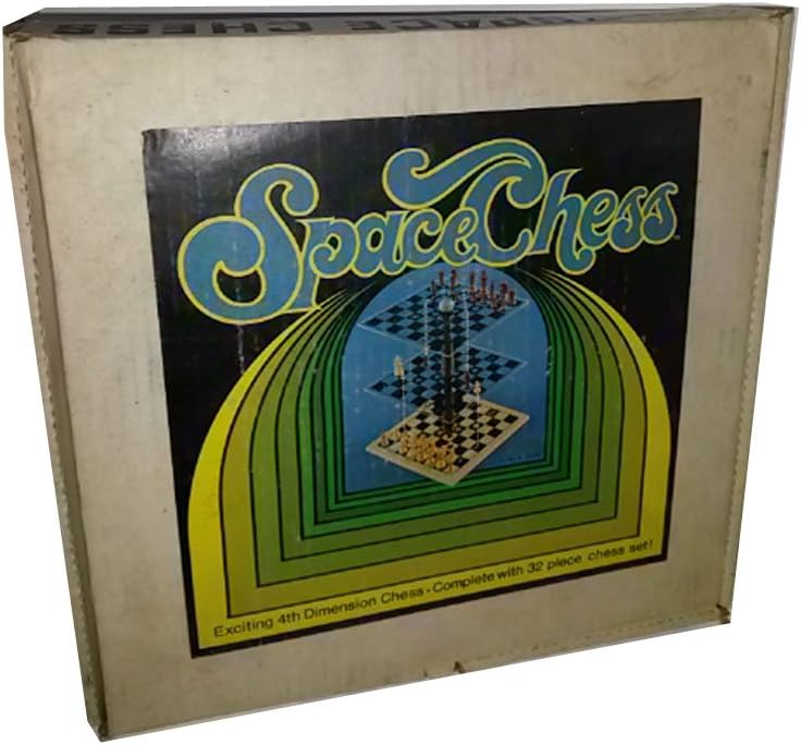 Vintage Space Chess 4th Dimensional Chess Game by Pacific Game Company 1969