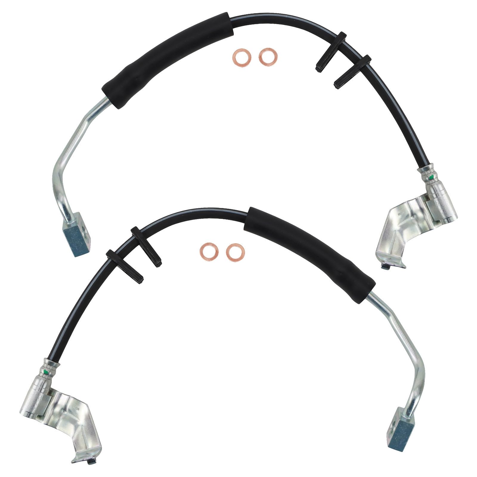 TRQ Front Brake Hose Set