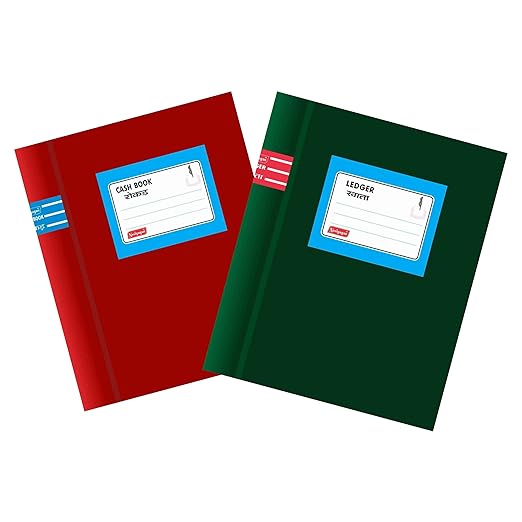NEELGAGAN Account Books, Ruled Book Canvas Binding, Copy Size (16.5cm