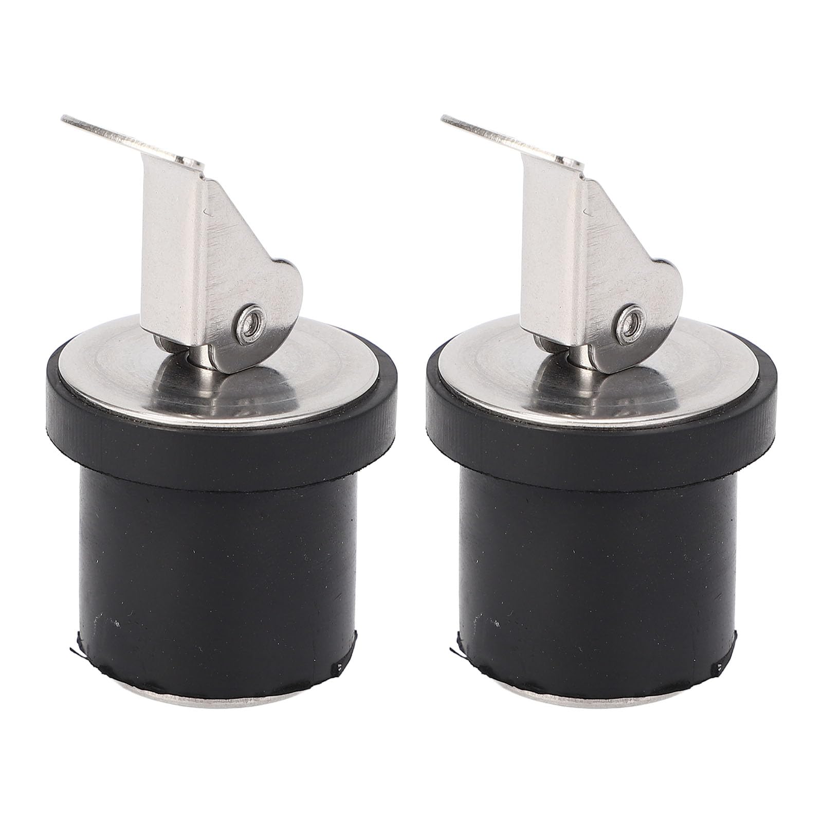 KIMISS Tappo di Scarico 19 Mm Tappo di Scarico per Barca 19 Mm Gomma in Acciaio Inossidabile per Yacht Marino - Tappo di Scarico a Vite a Compressione per Sigillatura