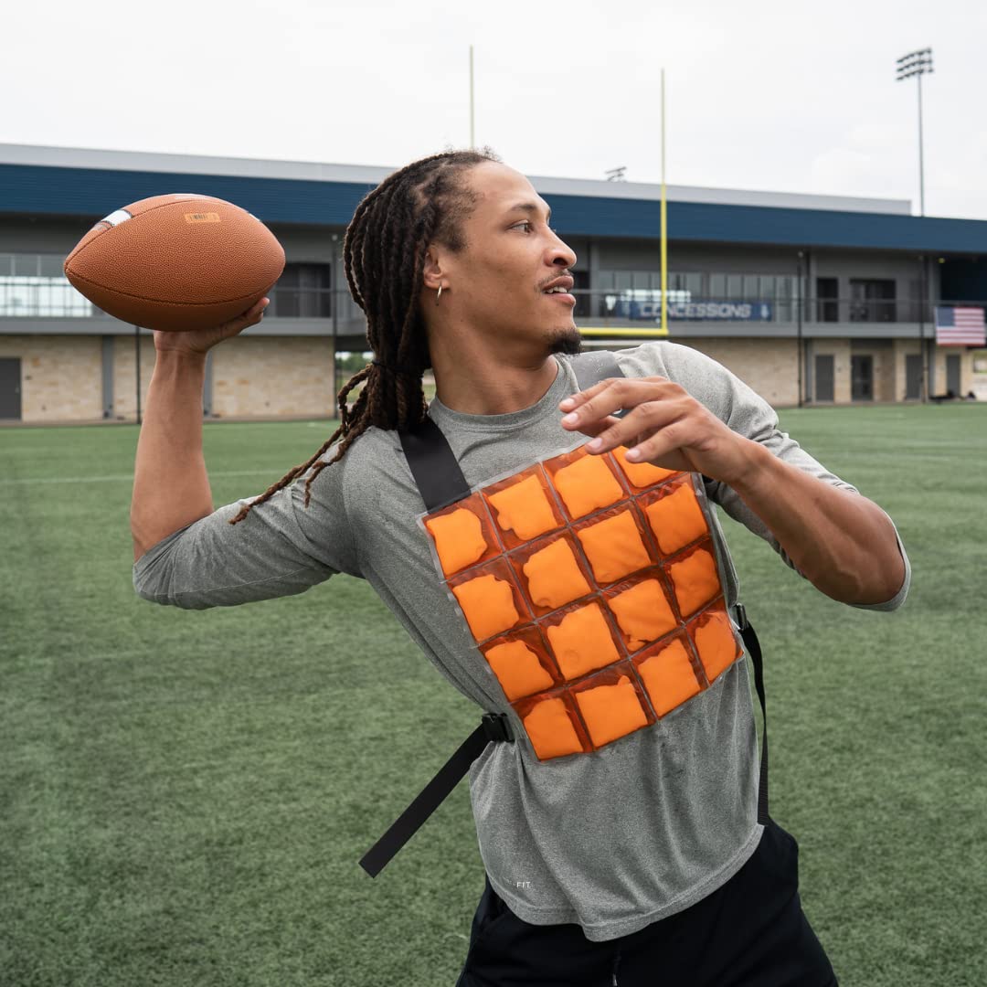 HYPERWEAR CoolOver Advanced Cooling Vest for Athletes and Team Sports Constant Cooling Protection in Hot Humid Conditions