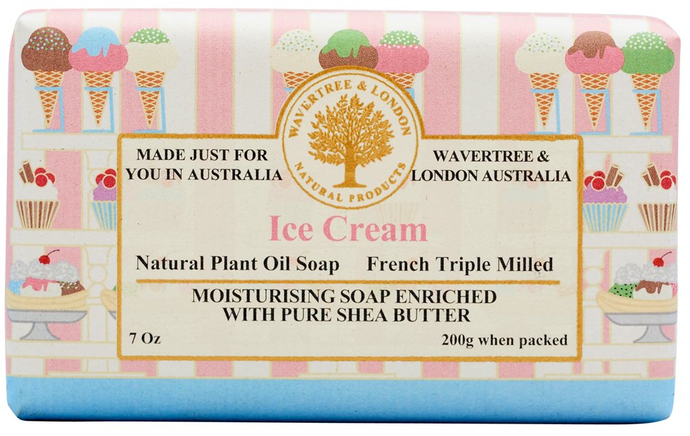 Wavertree and London Ice Cream Soap Bar 200 g