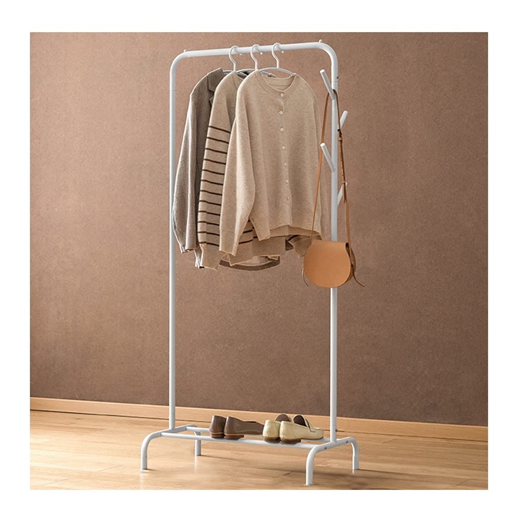 Clothes Rod Rack Shoe Bench Coat Stand Rack Hanger Garment Racks Coat Rack Assembled Hanger Vertical Storage Rack