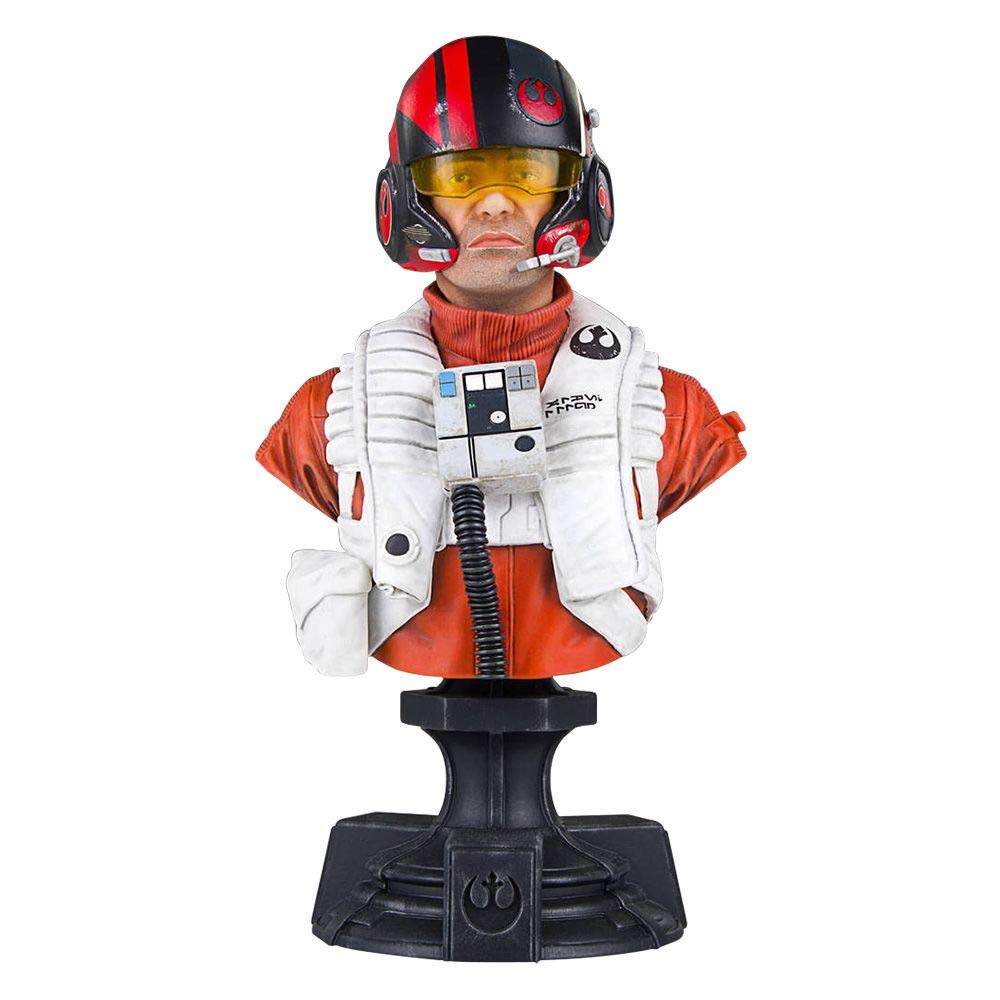 スターウォーズ　ダース　タロン　mini bust Amazon.com: Star Wars: The Force Awakens Poe Dameron (X-Wing Pilot