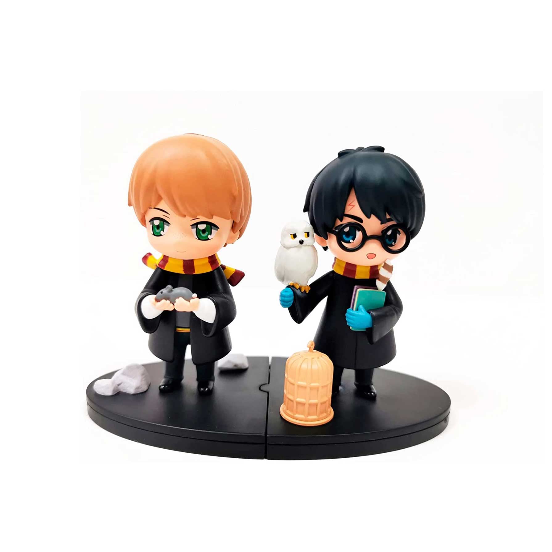 Bizak Harry Potter 64115016 Zestaw 2 figurek 8 cm Edycja kolekcjonerska Duży poziom szczegółów 13 figurek kolekcjonerskich, różne postacie, polecany od 3 lat