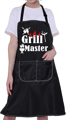 Miniatura 1 de CMNIM Delantal divertido para parrilla, delantal de barbacoa para mujeres, delantal de parrilla, delantal maestro de la parrilla, regalos para