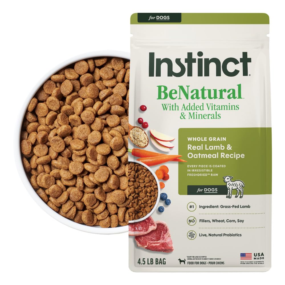 Instinct BeNatural Lamb & Oatmeal