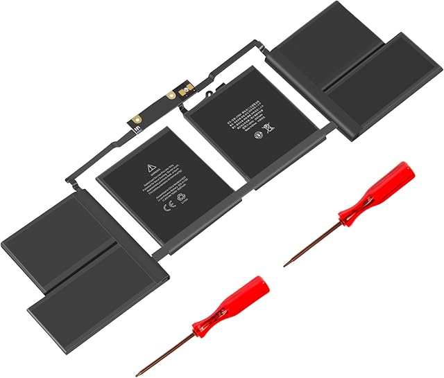 ARyee A1820 Battery Compatible with MacBook Pro 15" Model A1707 (Late 2016 Mid 2017) MLW72LL/A MLW82LL/A MLH32LL/A MPTU2LL/A, Replacement for A1820 A1707(EMC 3072 3162) 020-01728(11.4V 76Wh)