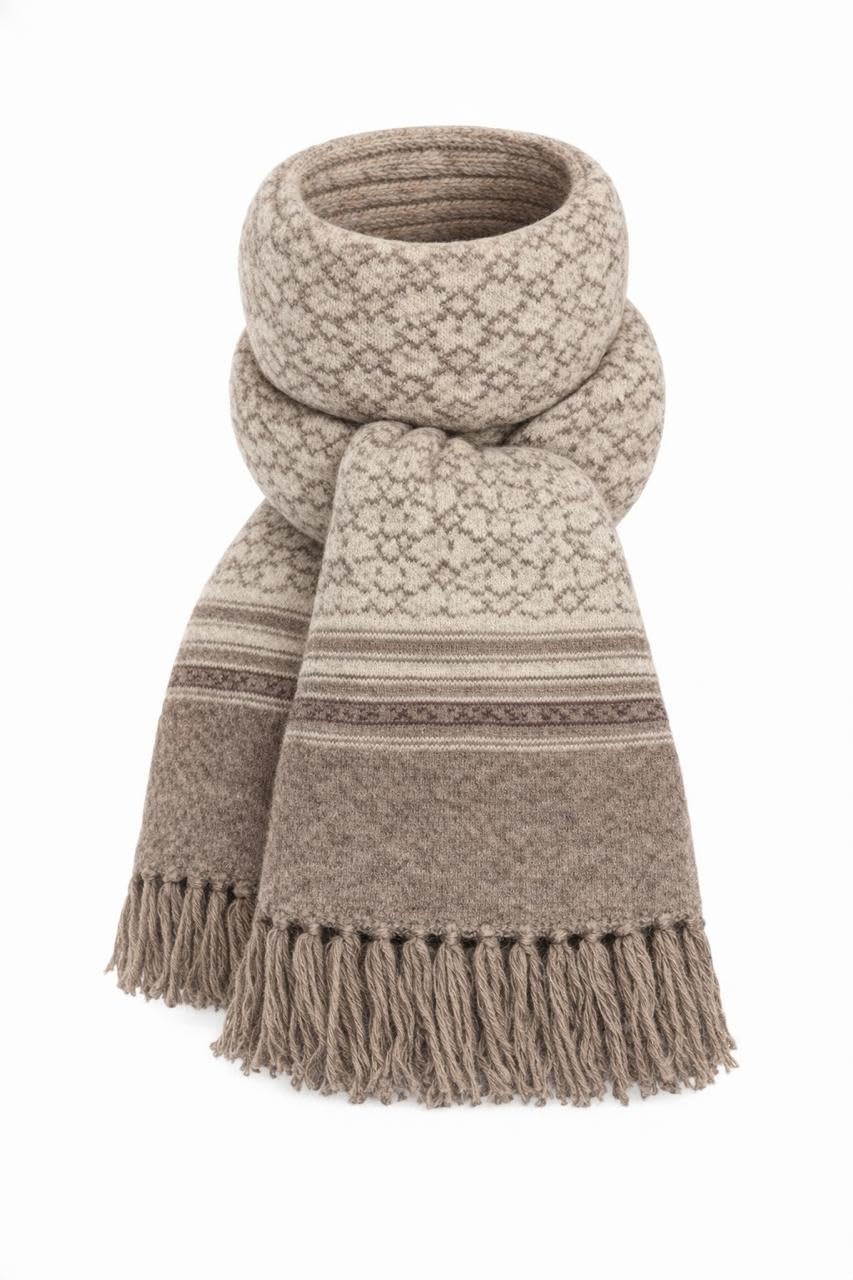 Premium Winter Muffler Scarf for Men & Women | Soft Warm Acrylic Wool | Stylish Tassel Design | Unisex Cold Weather Wrap & Stole-picture-37