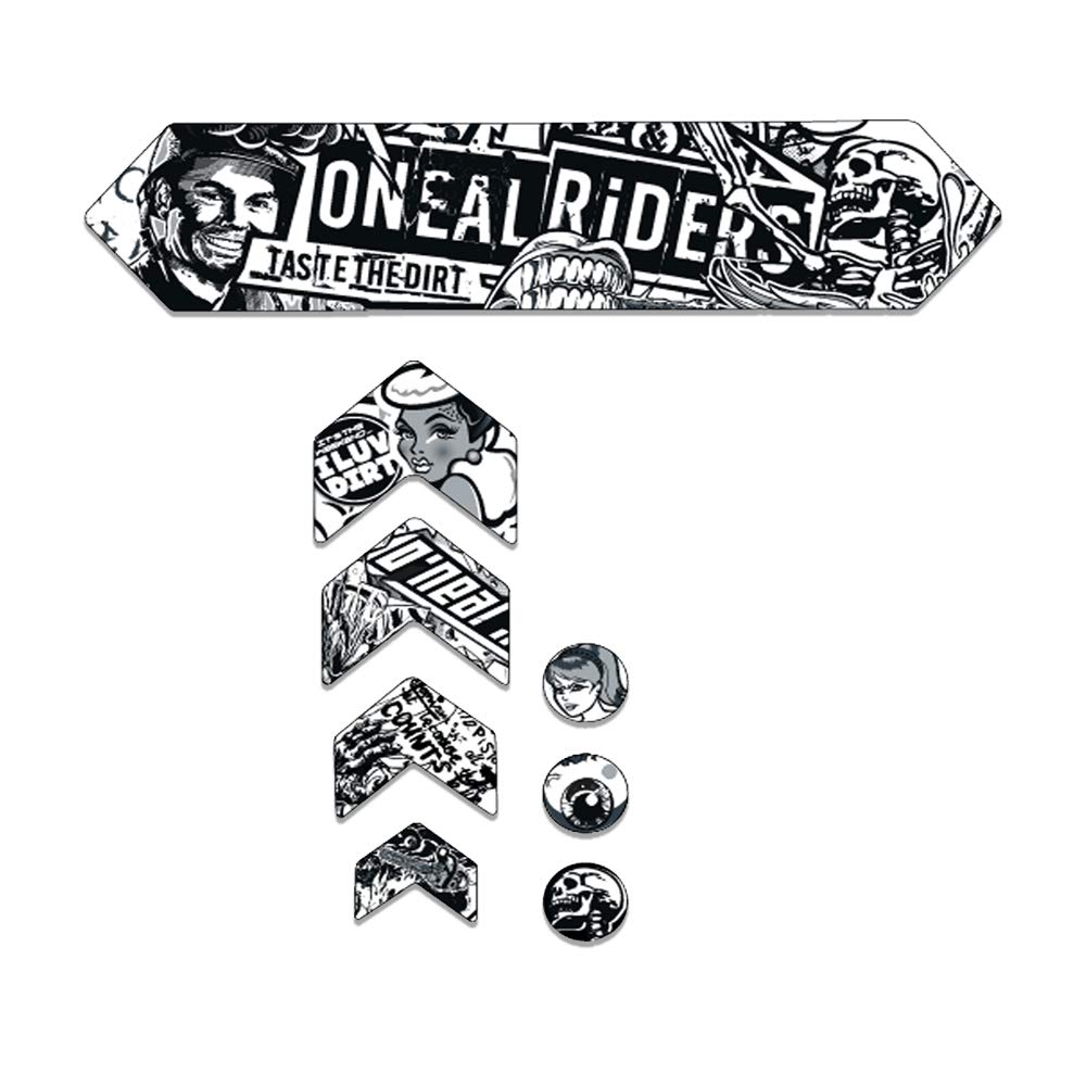 AZONIC | Fahrrad-Rahmenschutz | MTB Downhill Freeride Mountainbike BMX | Spezielles Diamantprofil und Beste Kratzfestigkeit, Einfach zu montieren, Wenig Gewicht | Frame Guards