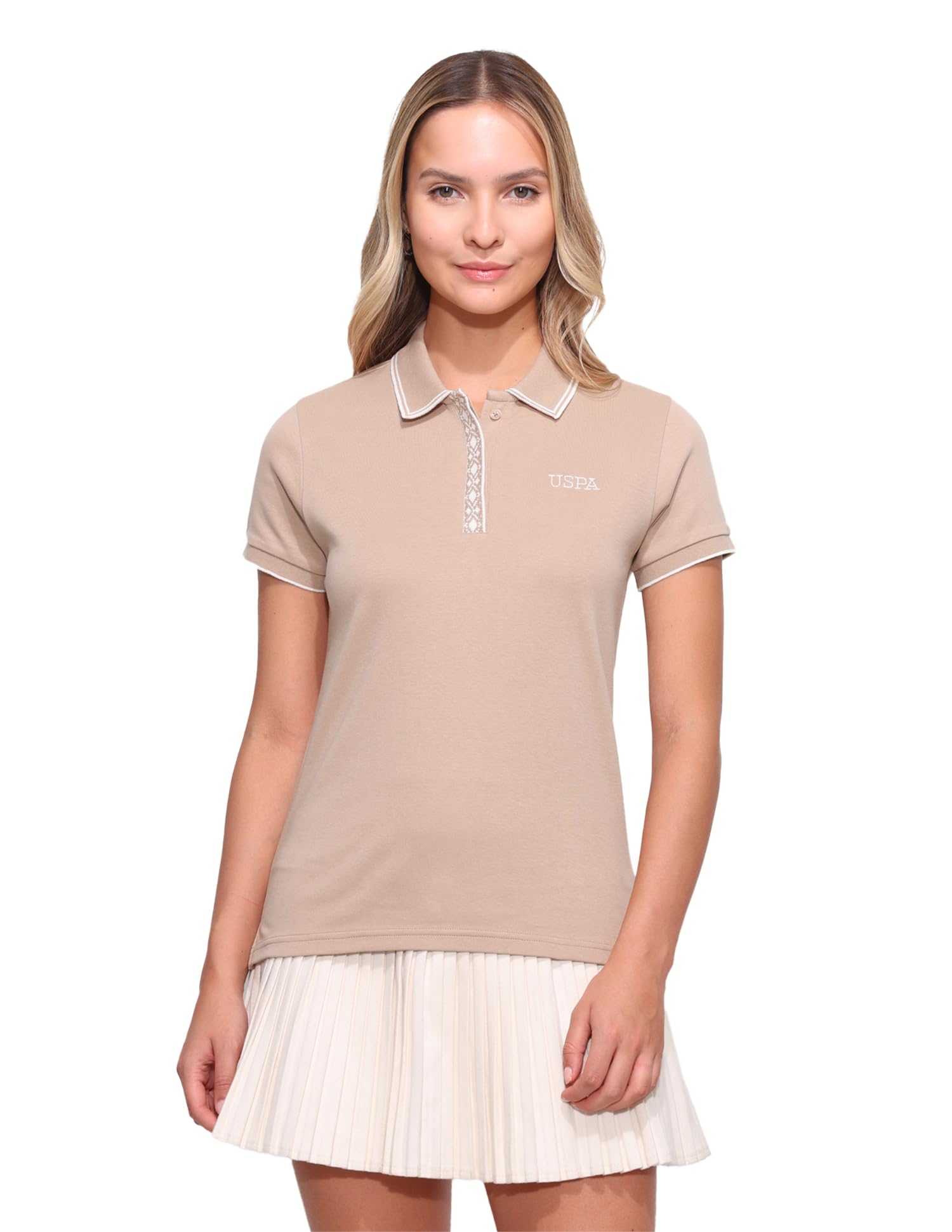 Regular fit Jacquard Collar Polo Shirt-image-11