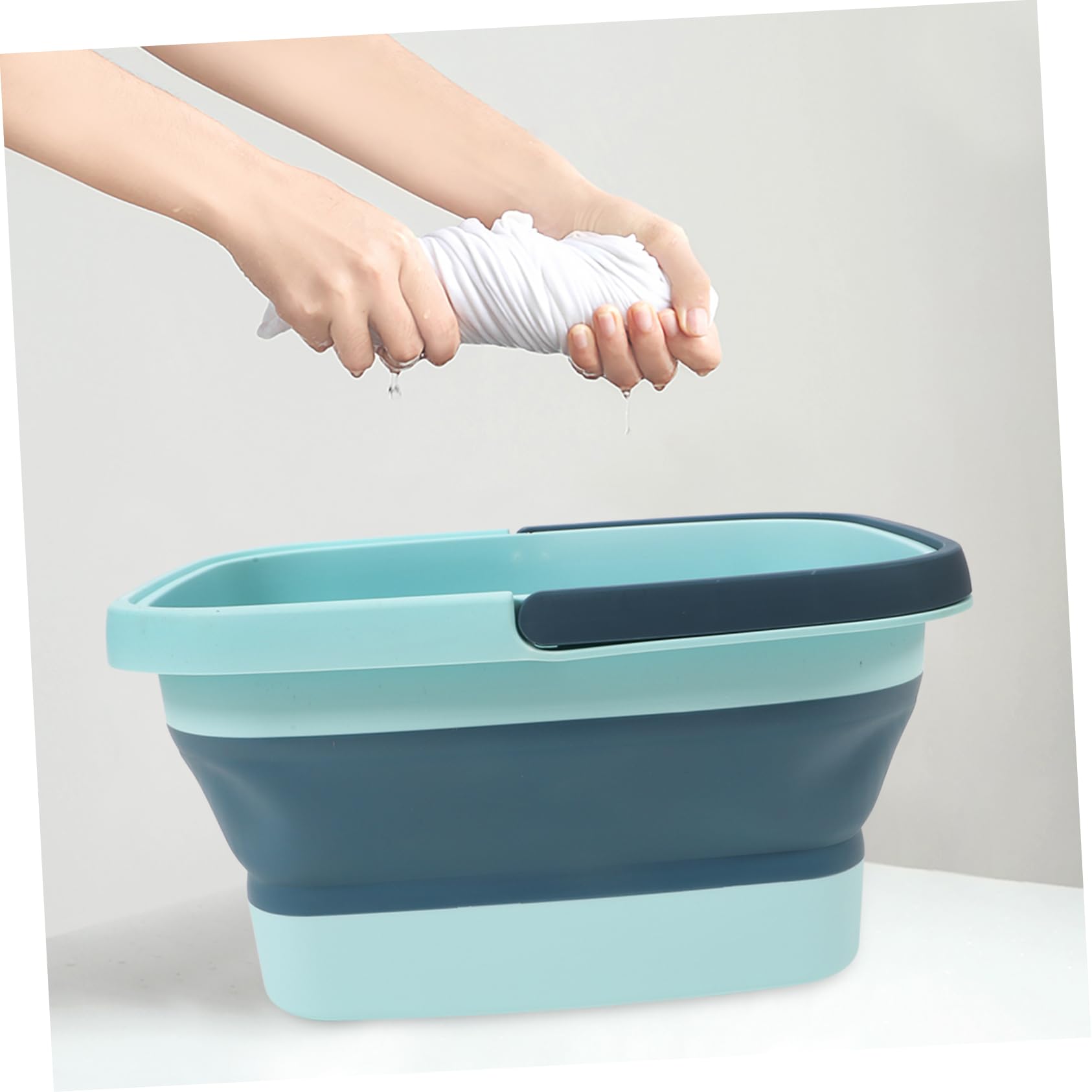 PartyKindom 1Pc Collapsible Multi Purpose Foot Basin Foot Soak Bucket for Home Use Fishing and Cleaning Capacity Design for Comfortable Foot Massage and Relaxation