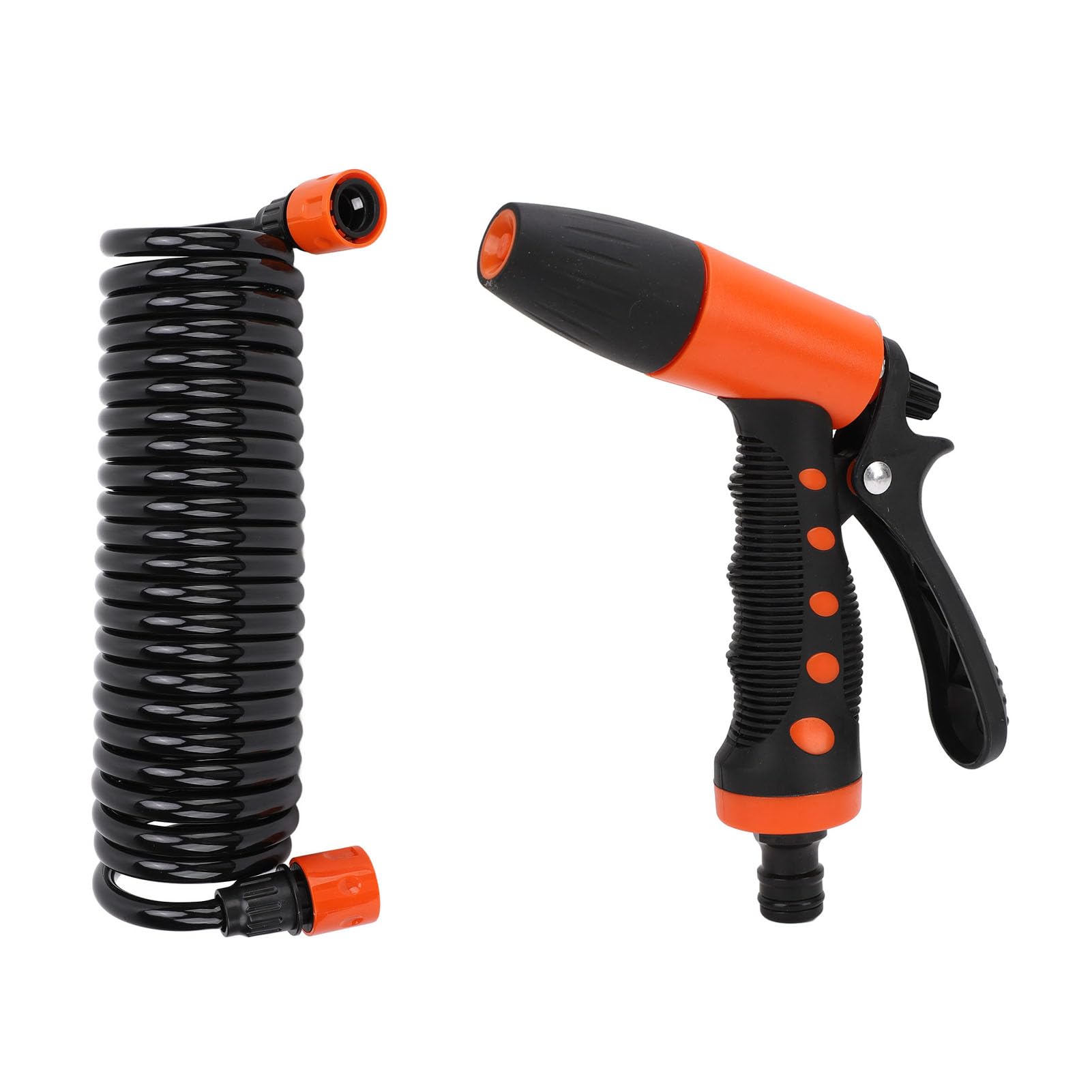 Haute Pression Réglable Buse Washdown Kit Poignée Confortable Hosecoil Système De Lavage De Voiture RV Yacht