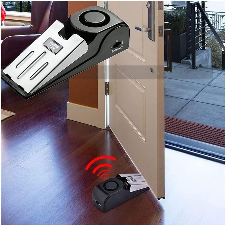 Amazon.co.jp ドアストップアラーム ドアストッパーのセキュリティアラーム120 dBのセキュリティアラーム 旅行ホテル