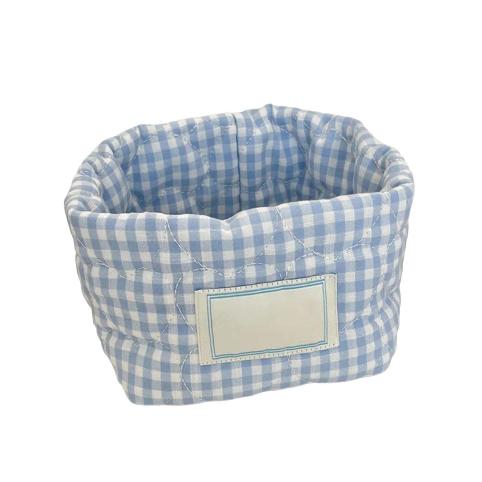 Jazuaiao Pattern Storage Bin Multipurpose Cloth Organizers for Cosmetics Supplies Household Items Easy to Clean Linen Storage Basket