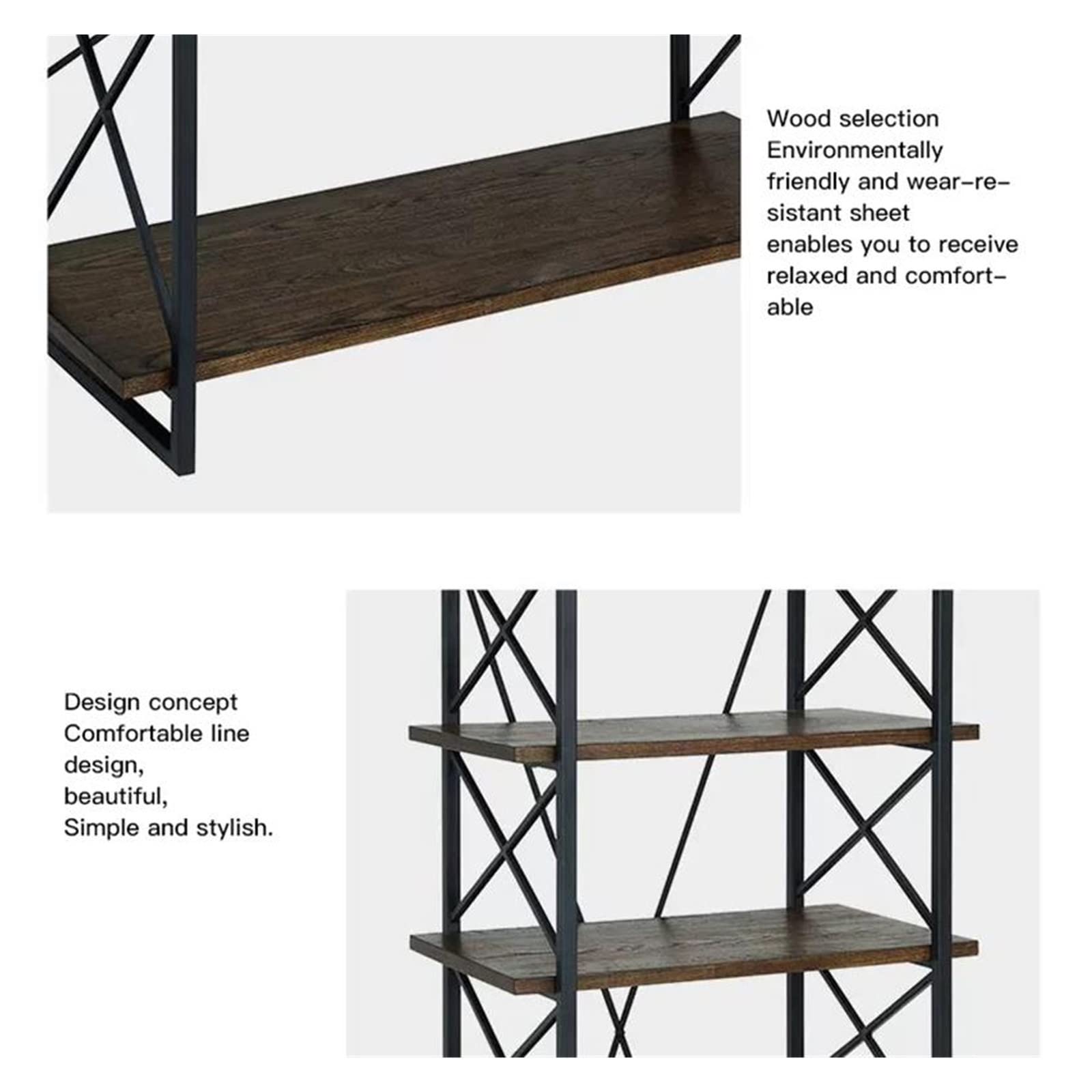 ちゃみ様専用1990年黒アイアンシェルフガーデンシェルフ横幅27